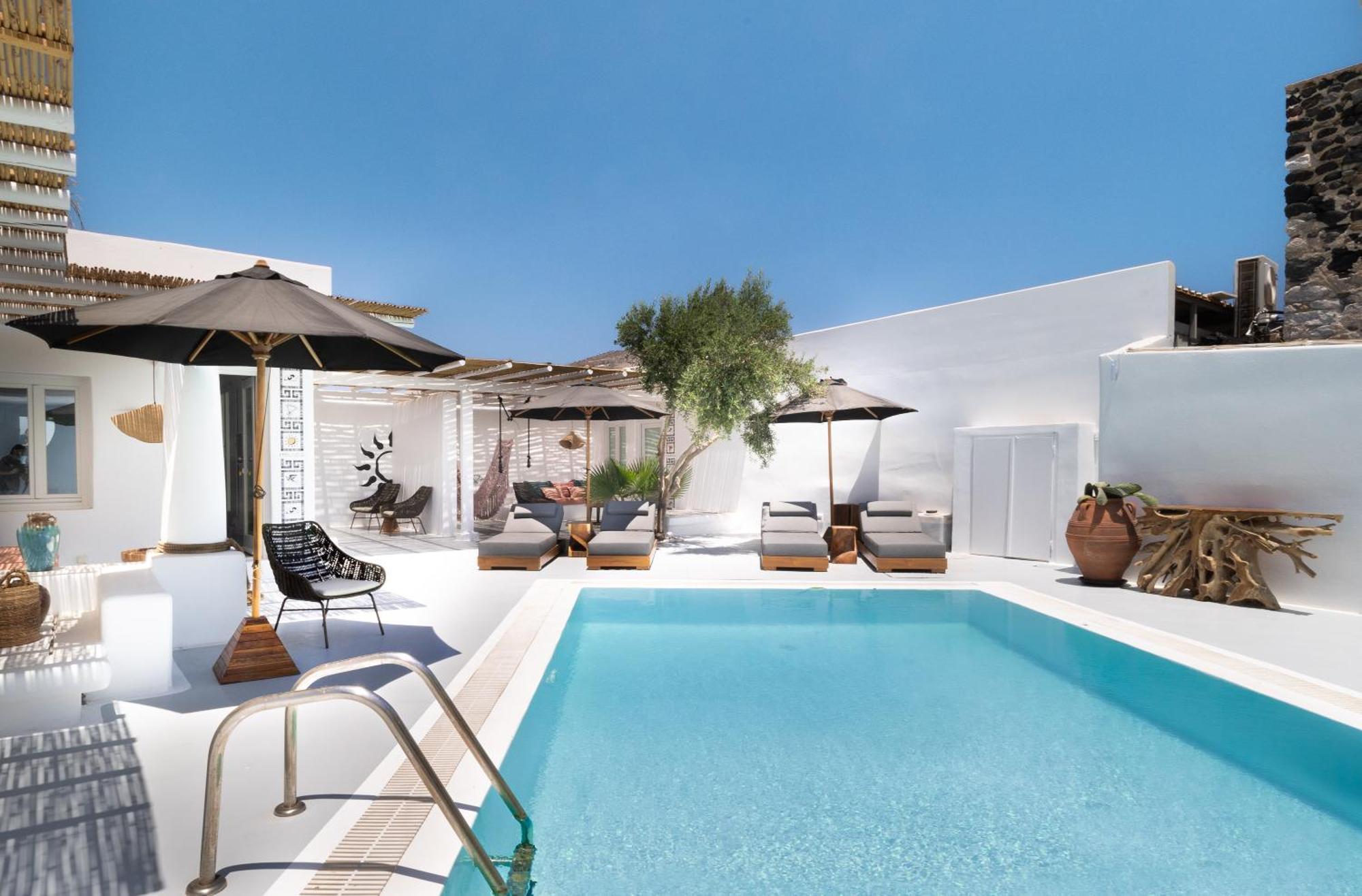 Frati Villas Beachfront Playa de Perivolos Exterior foto