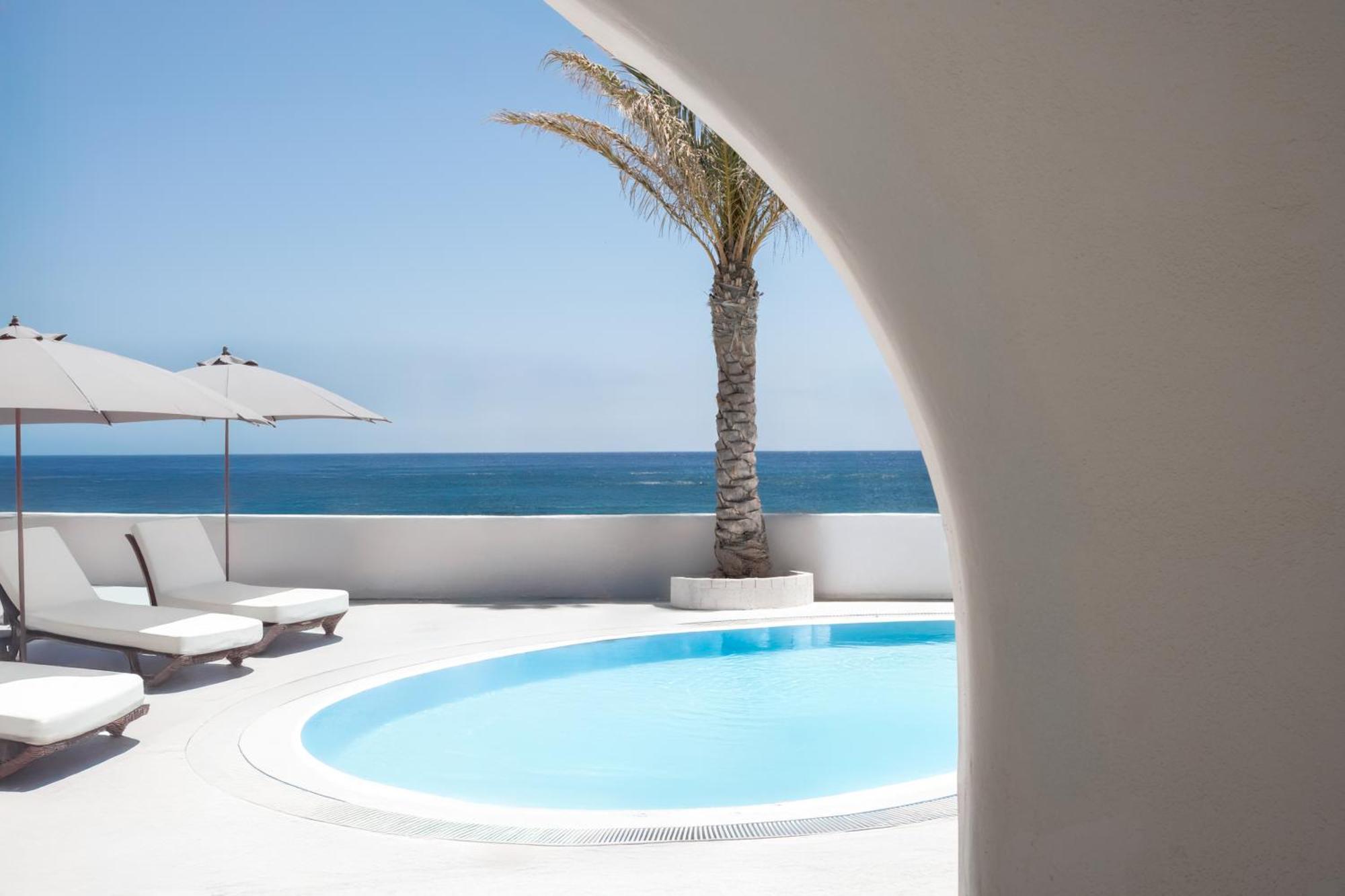 Frati Villas Beachfront Playa de Perivolos Exterior foto